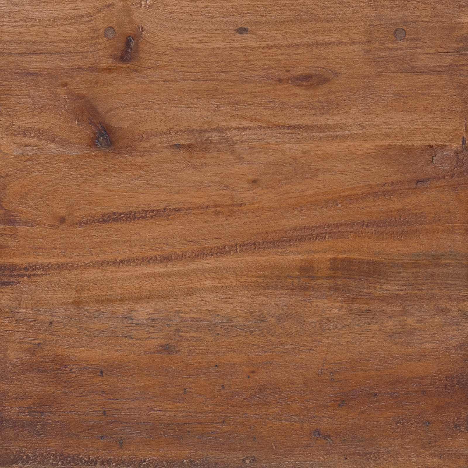 Table d'appoint Marron 38 x 28 x 50 cm Bois massif d'acajou - XIOS