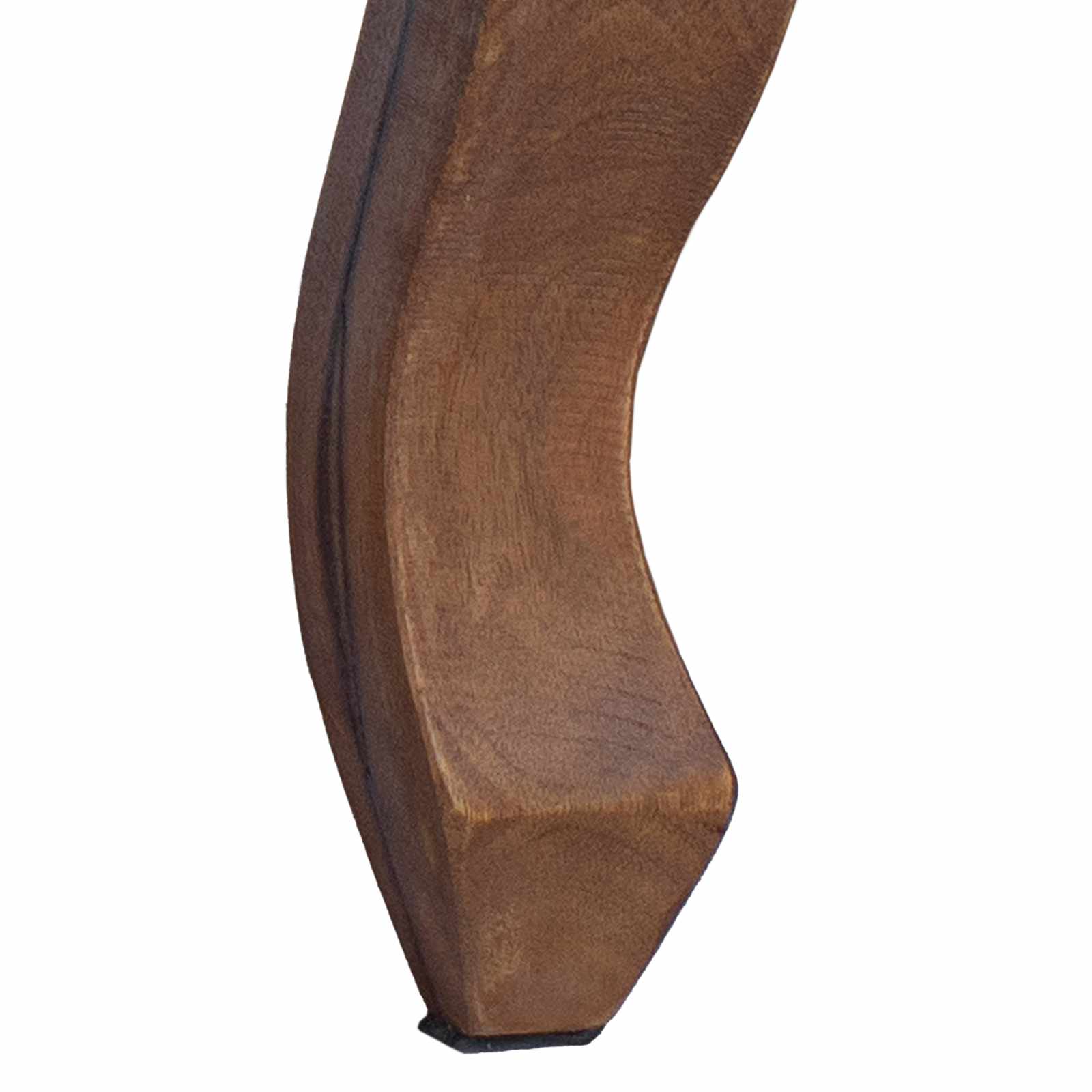 Table Gigogne 3 pcs Marron Bois massif d'acajou - XIOS