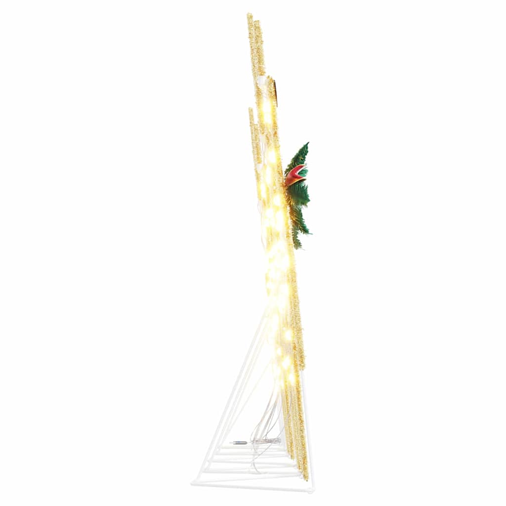 Rennes LED 5 pcs Doré tissu - XIOS