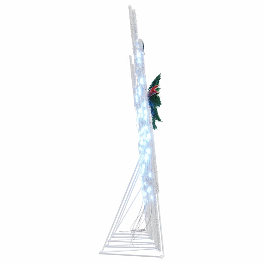 Rennes LED 5 pcs Argent tissu - XIOS