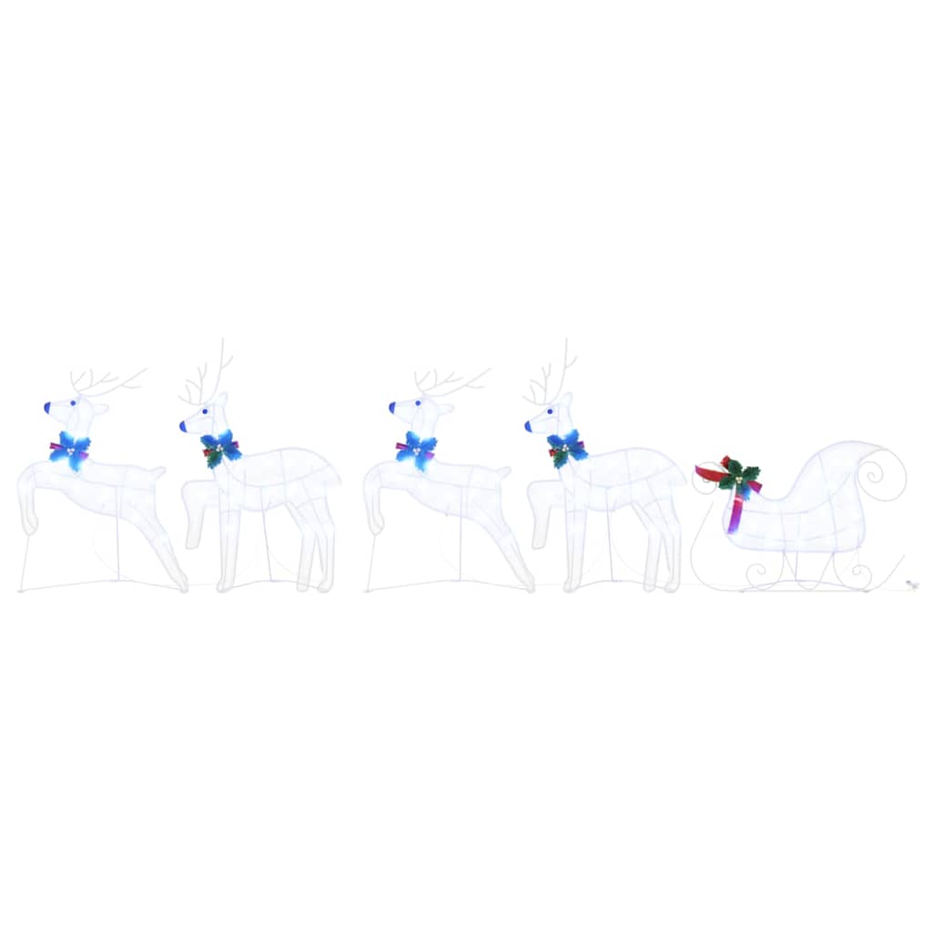 Rennes LED 5 pcs Blanc tissu - XIOS