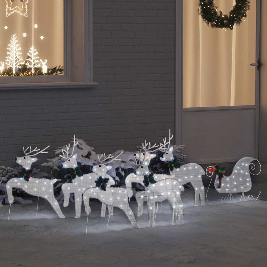 Rennes LED 7 pcs Argenté tissu - XIOS