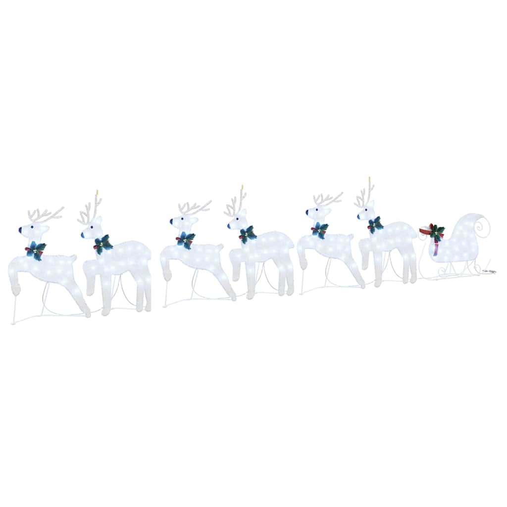 Rennes LED 7 pcs Argenté tissu - XIOS