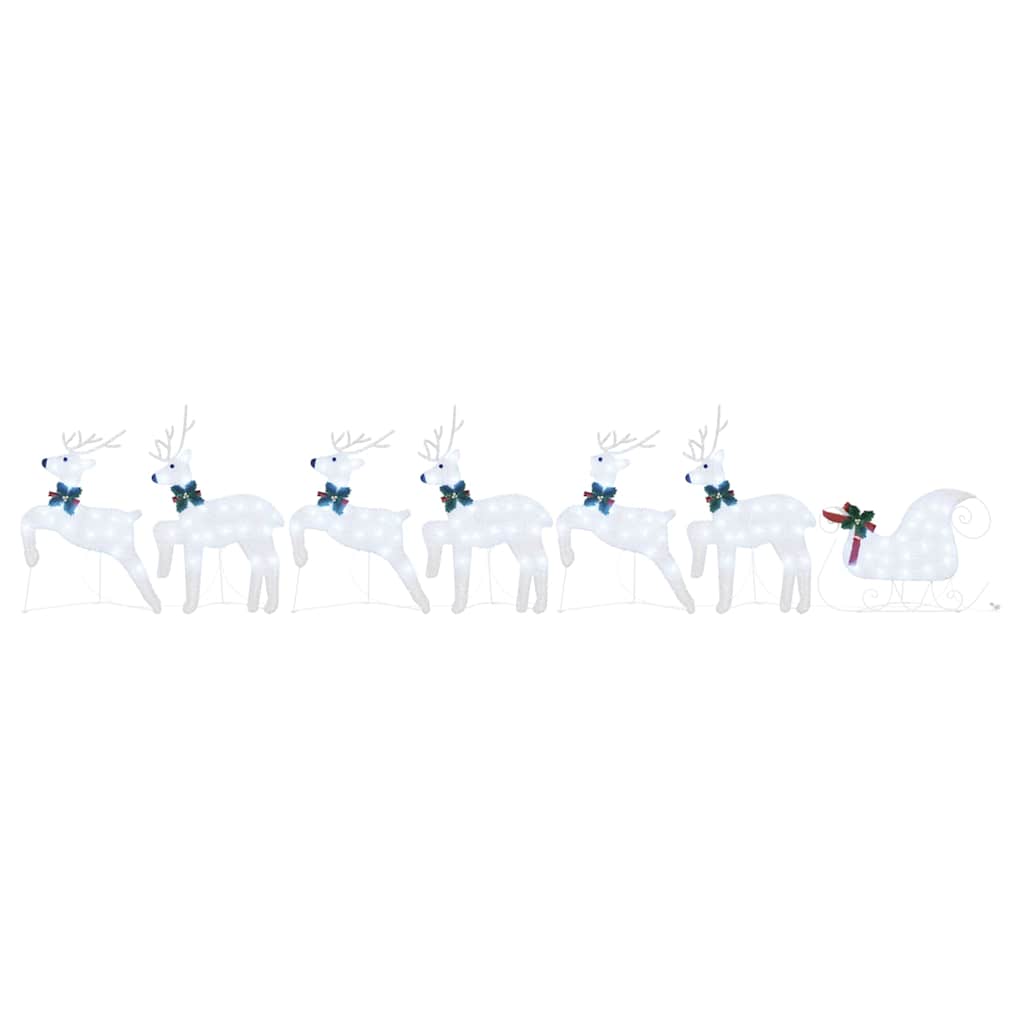 Rennes LED 7 pcs Argenté tissu - XIOS