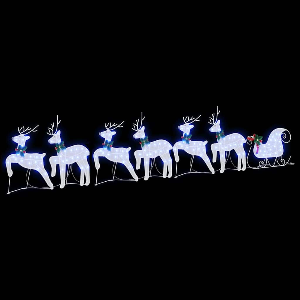 Rennes LED 7 pcs Blanc tissu - XIOS