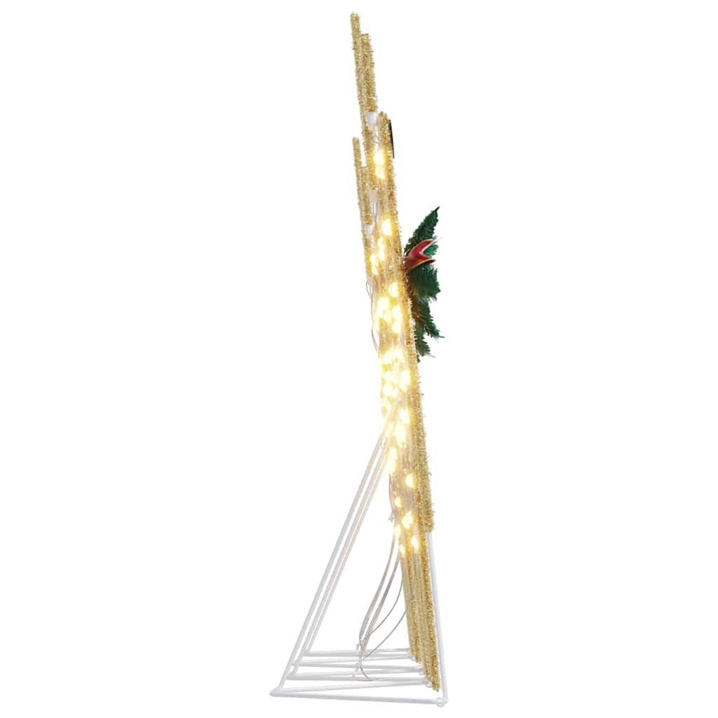 Rennes LED 4 pcs Doré tissu - XIOS