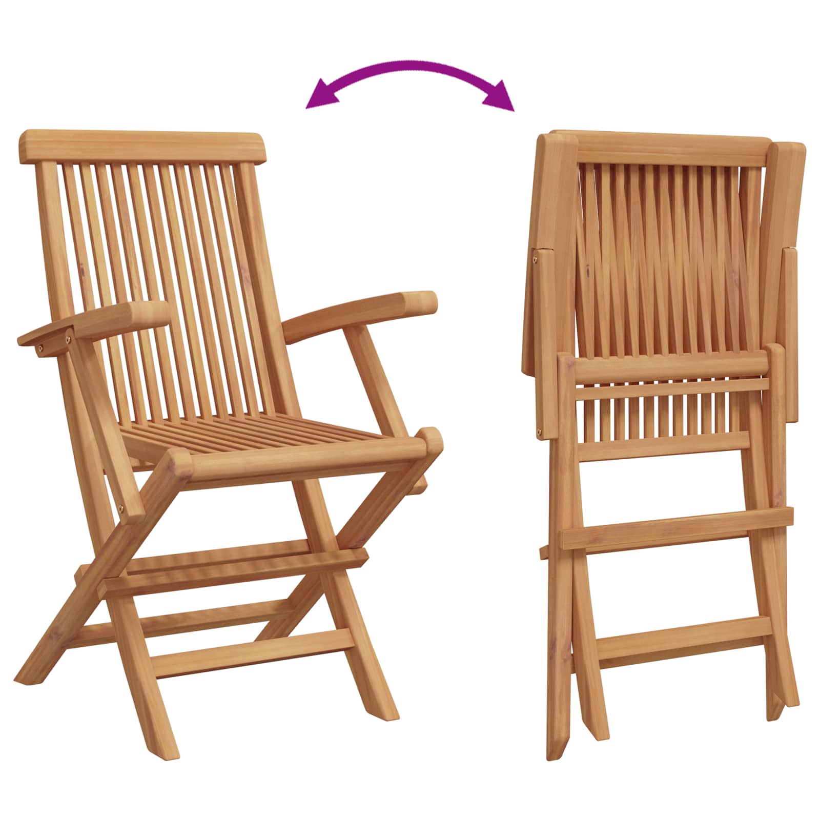 Ensemble de salle à manger pour jardin 3 pcs Marron - XIOS