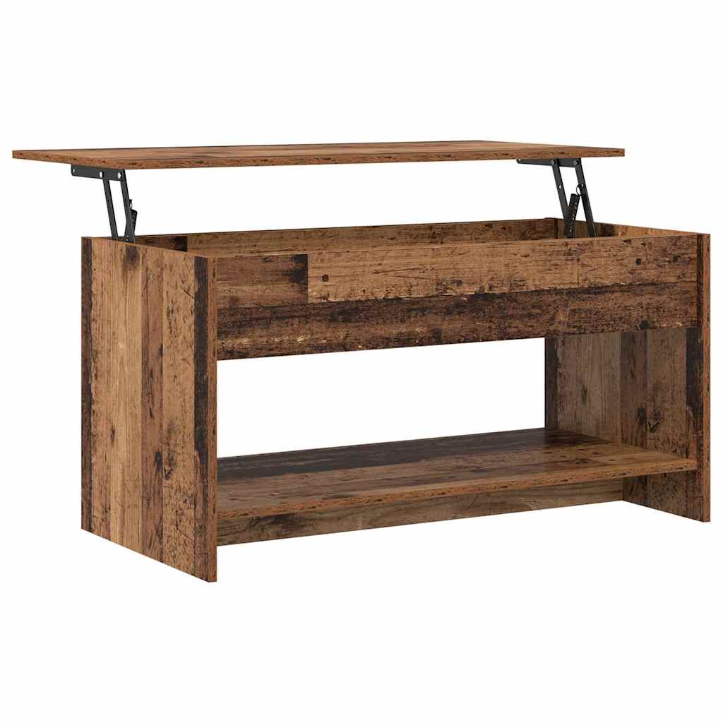 Table basse Bois Ancien 80 x 50,5 x 41,5 cm Bois d'ingénierie - XIOS