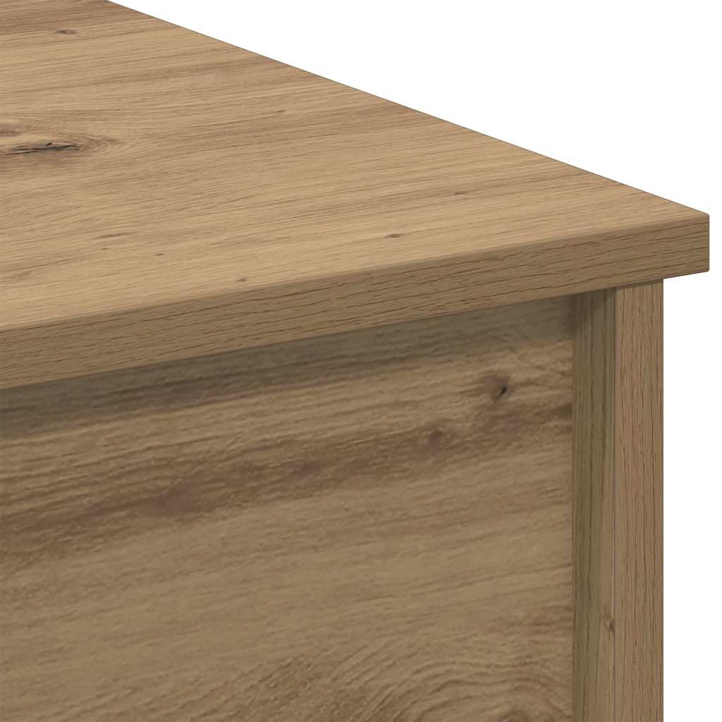 Table basse Chêne artisanal 80 x 50,5 x 41,5 cm - XIOS