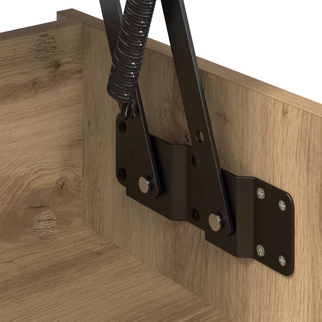 Table basse Chêne artisanal 80 x 50,5 x 41,5 cm - XIOS