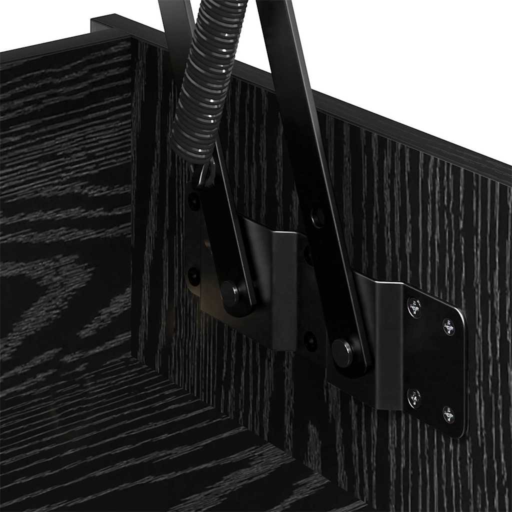 Table basse Chêne noir 80 x 50.5 x 41.5 cm Bois d'ingénierie - XIOS