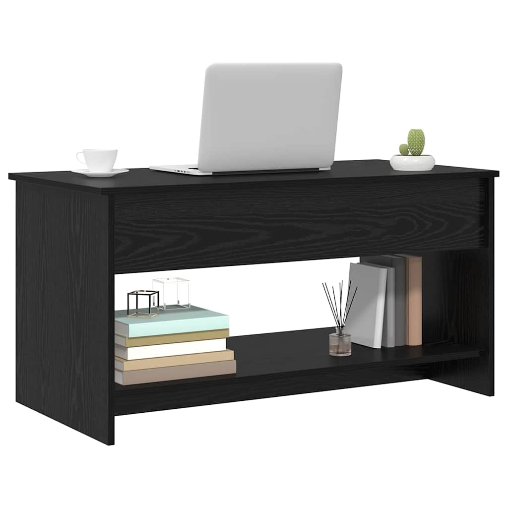Table basse Chêne noir 80 x 50,5 x 41,5 cm Bois d'ingénierie - XIOS