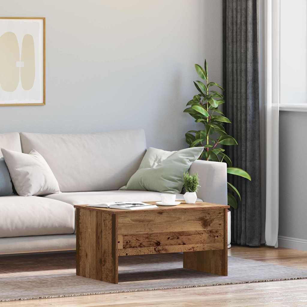 Table basse Bois Ancien 102 x 50,5 x 46,5 cm Bois d'ingénierie - XIOS