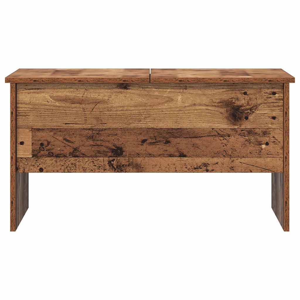 Table basse Bois ancien 80 x 50,5 x 42,5 cm Bois d'ingénierie - XIOS