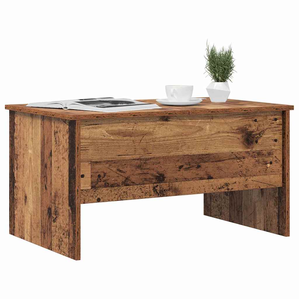 Table basse Bois ancien 80 x 50,5 x 42,5 cm Bois d'ingénierie - XIOS