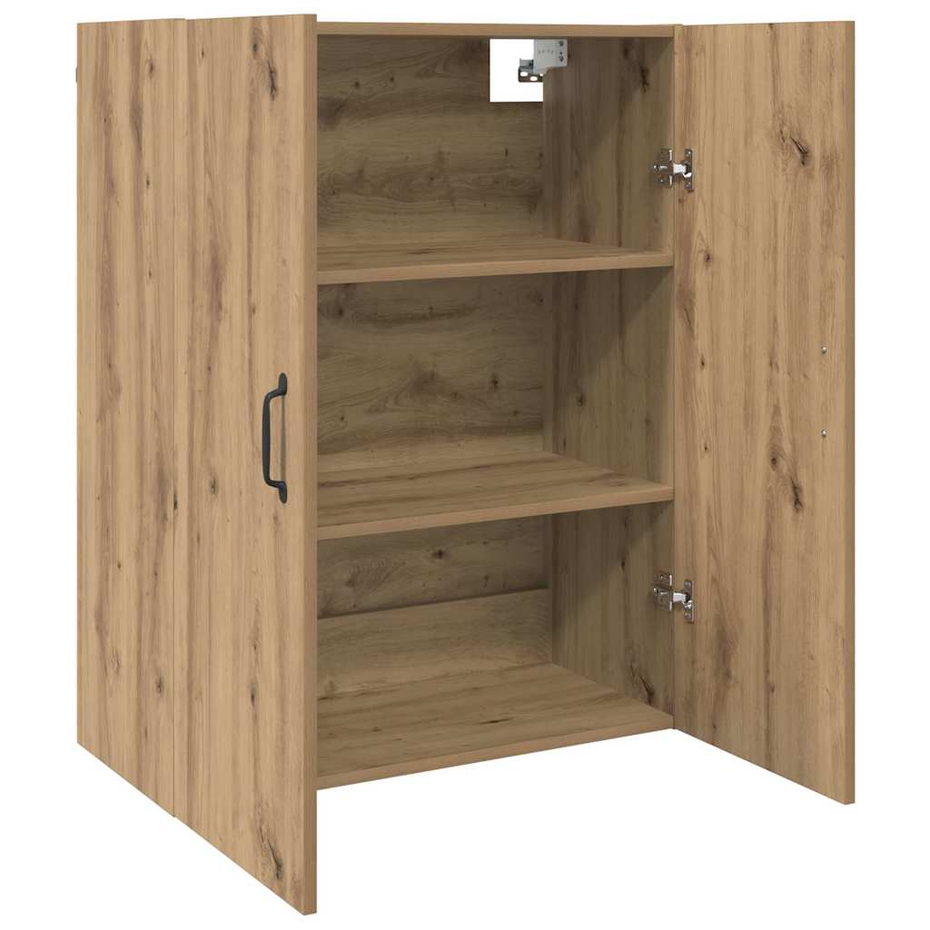 Armoire suspendue chêne artisanal 69,5 x 34 x 90 cm - XIOS