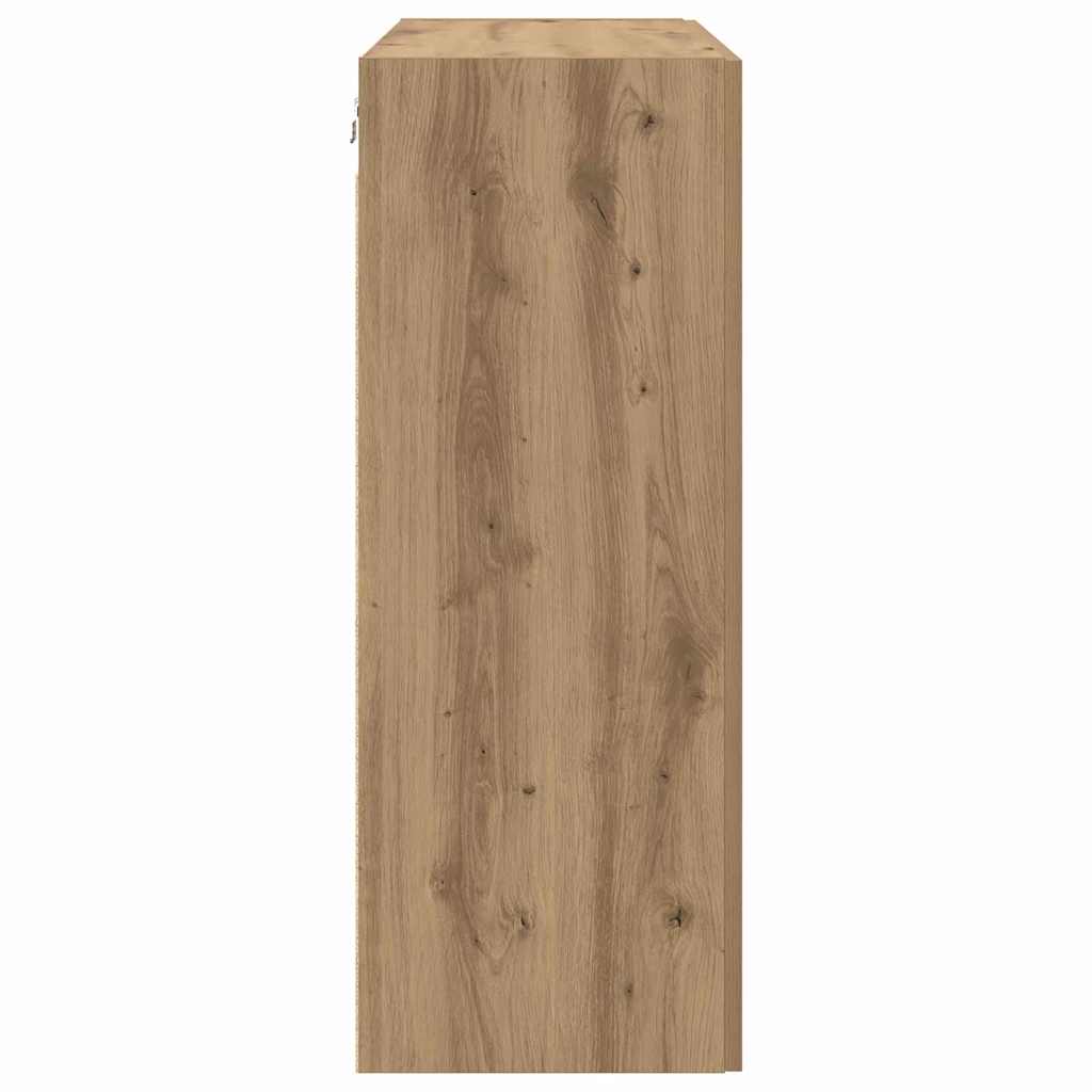 Armoire suspendue chêne artisanal 69,5 x 34 x 90 cm - XIOS