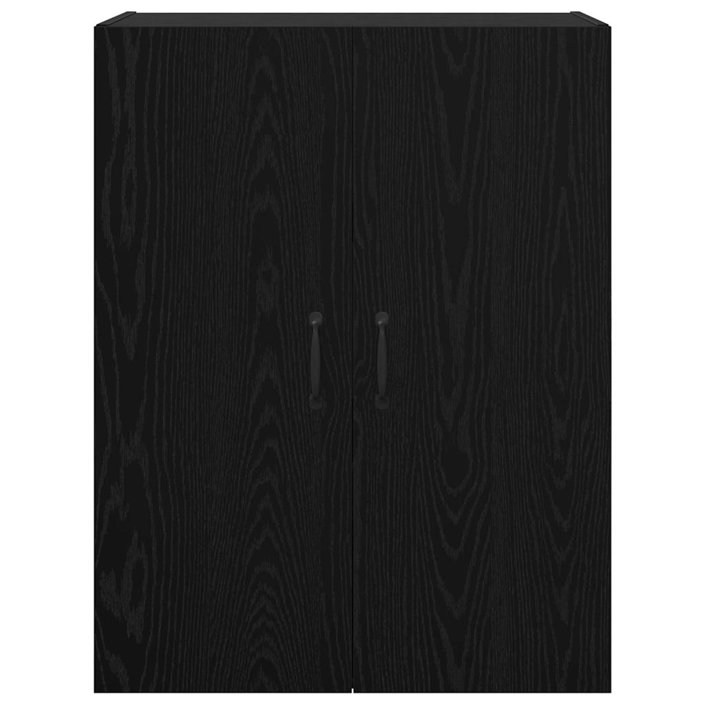 Armoire suspendue Montage mural Chêne noir 69,5 x 34 x 90 cm - XIOS