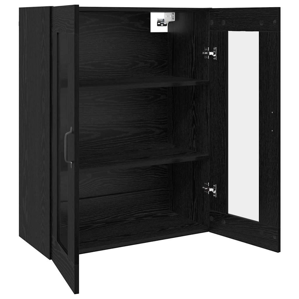 Armoire murale suspendue Montage mural Noir 69,5 x 34 x 90 cm - XIOS