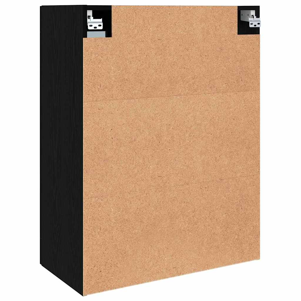 Armoire murale suspendue Montage mural Noir 69,5 x 34 x 90 cm - XIOS