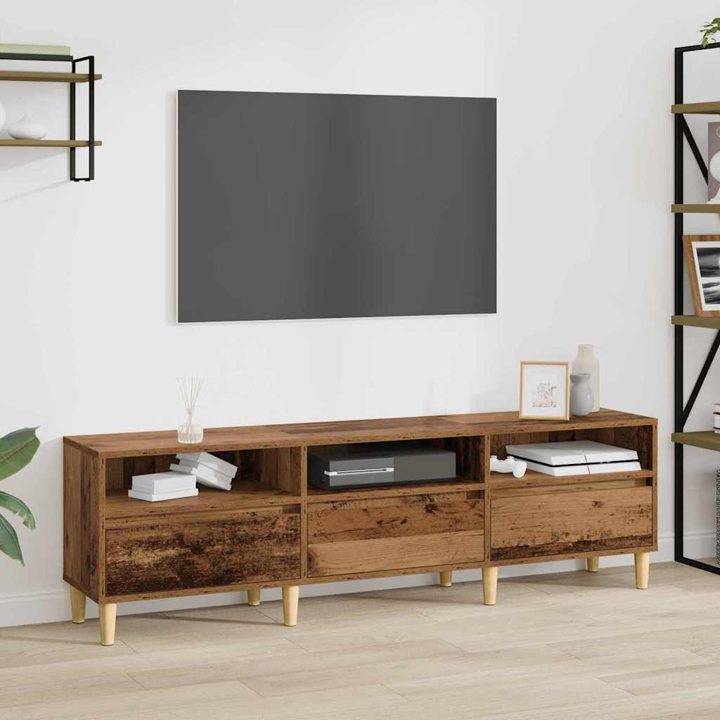 Meuble TV Bois ancien 150 x 30 x 45 cm Bois d'ingénierie - XIOS