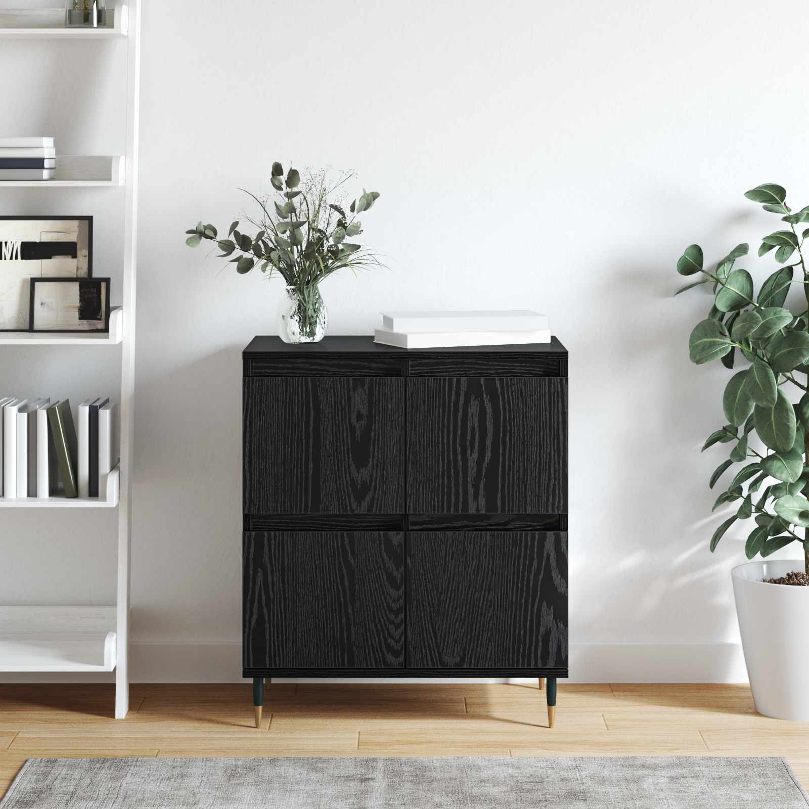Buffet Chêne noir 60 x 35 x 70 cm - XIOS