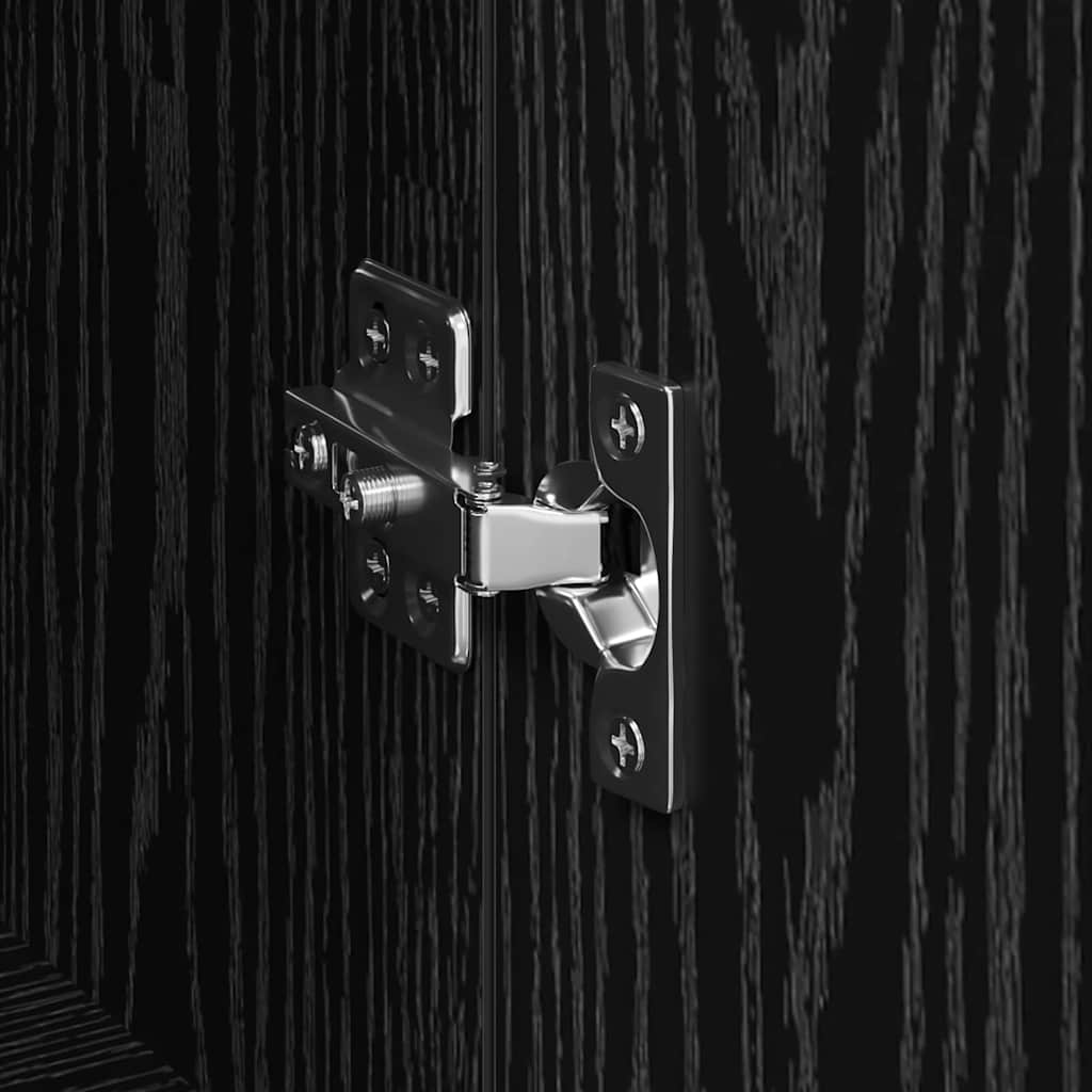 Buffet Noir 60 x 35 x 70 cm Bois d'ingénierie - XIOS