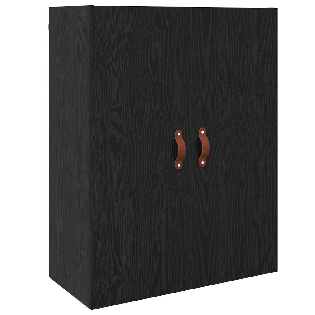 Meuble mural Chêne noir 69,5 x 34 x 90 cm Bois d'ingénierie - XIOS