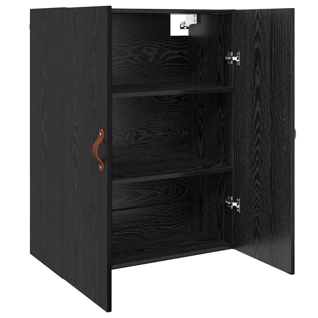 Meuble mural Chêne noir 69,5 x 34 x 90 cm Bois d'ingénierie - XIOS