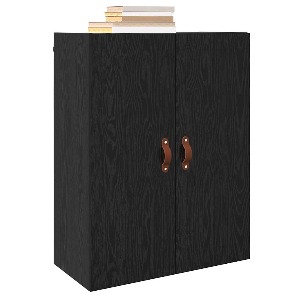 Meuble mural Chêne noir 69,5 x 34 x 90 cm Bois d'ingénierie - XIOS