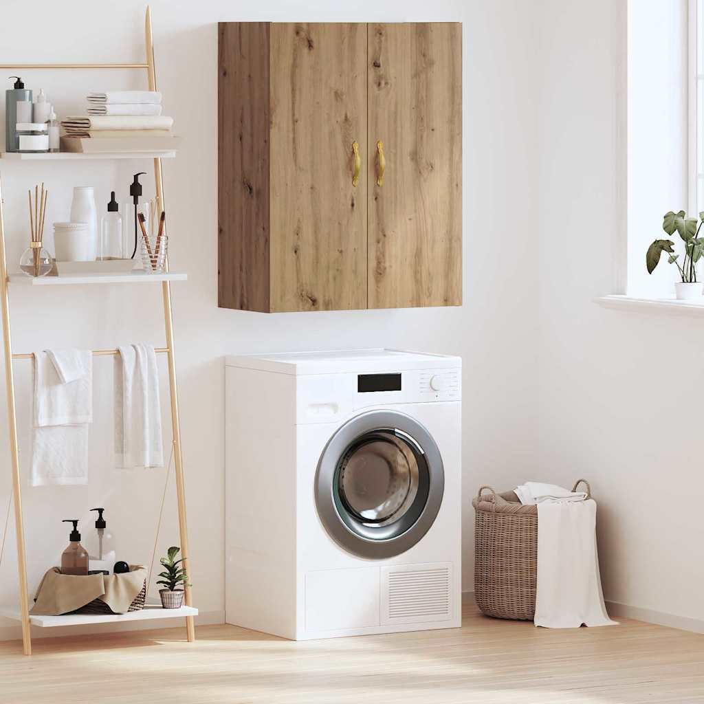 Meuble mural chêne artisanal 69,5 x 34 x 90 cm - XIOS