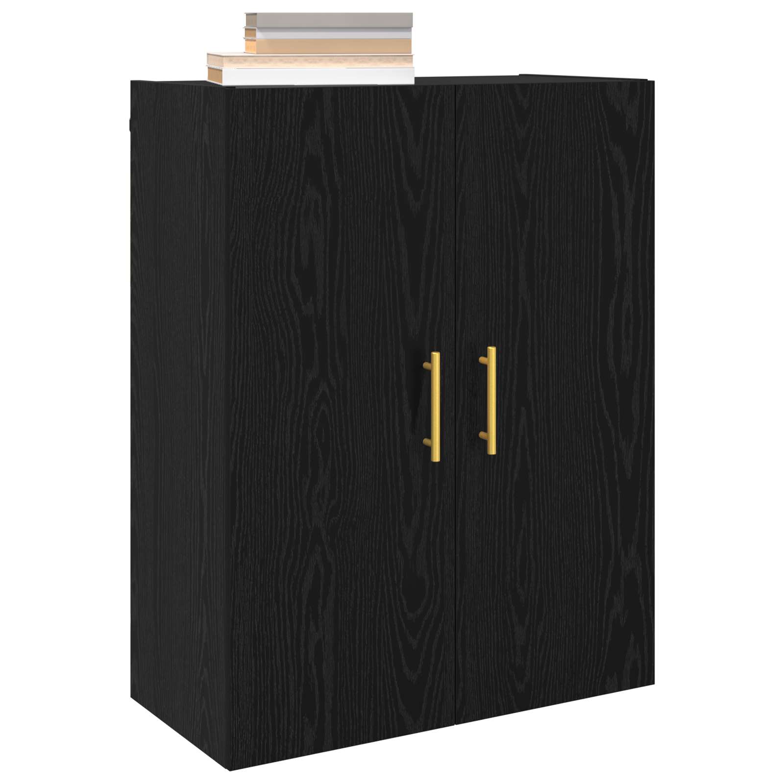 Meuble mural Chêne noir 69,5 x 34 x 90 cm Bois d'ingénierie - XIOS