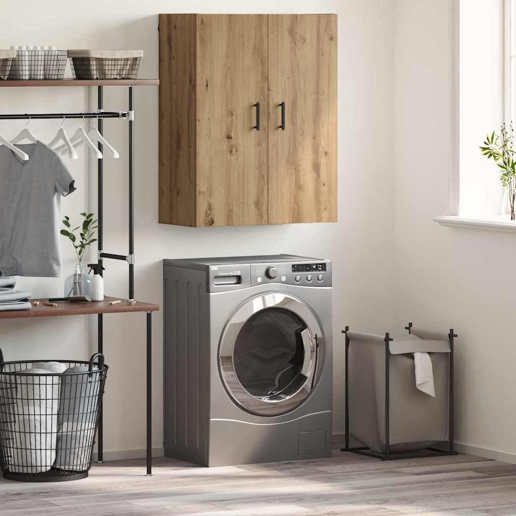 Meuble mural chêne artisanal 69,5 x 34 x 90 cm - XIOS