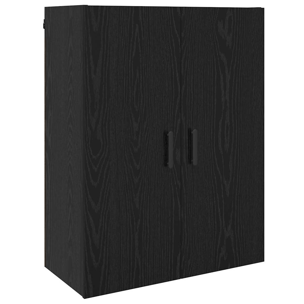 Meuble mural Chêne noir 69,5 x 34 x 90 cm Bois d'ingénierie - XIOS