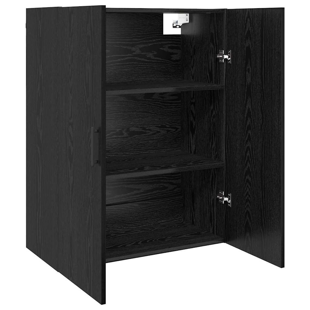 Meuble mural Chêne noir 69,5 x 34 x 90 cm Bois d'ingénierie - XIOS