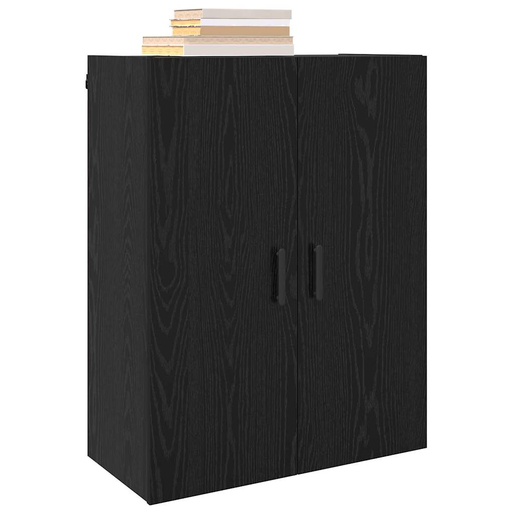 Meuble mural Chêne noir 69,5 x 34 x 90 cm Bois d'ingénierie - XIOS