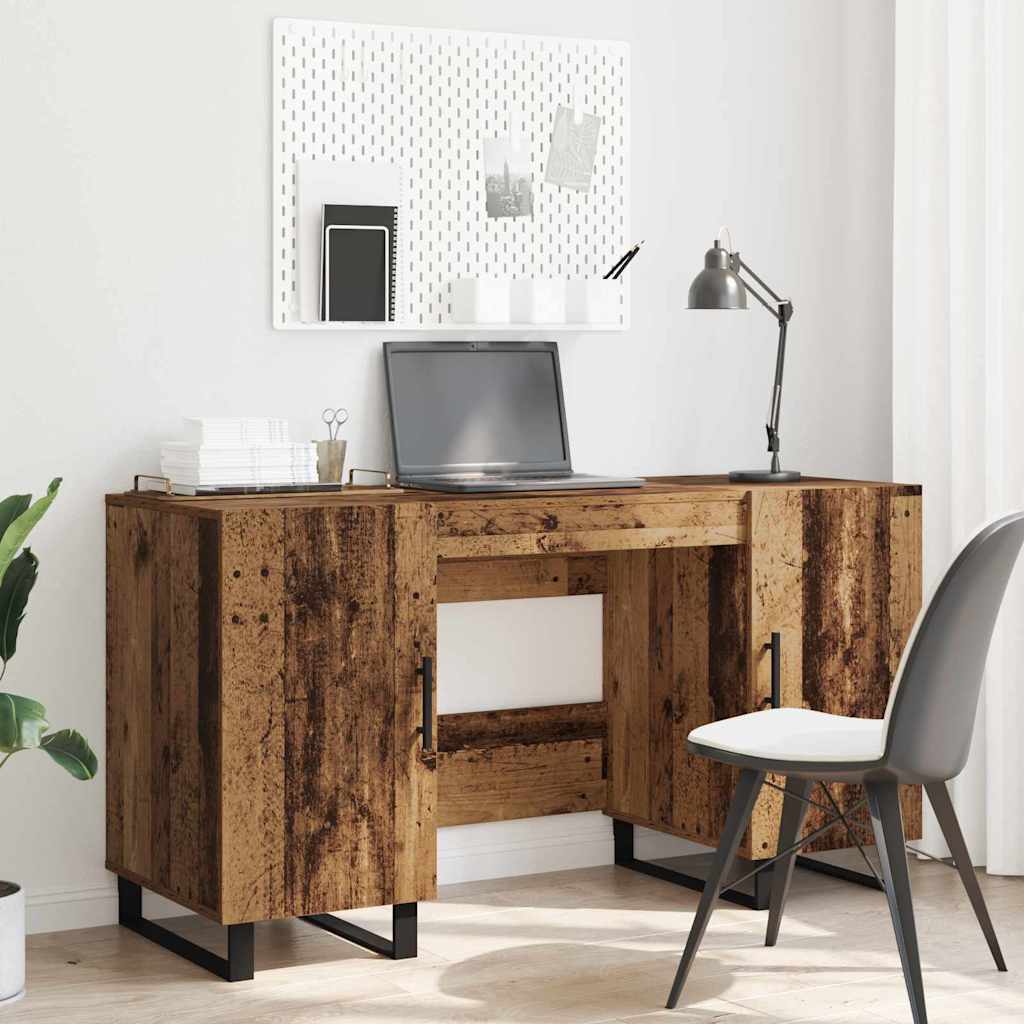 Bureau Bois ancien 140 x 50 x 75 cm Bois d'ingénierie - XIOS