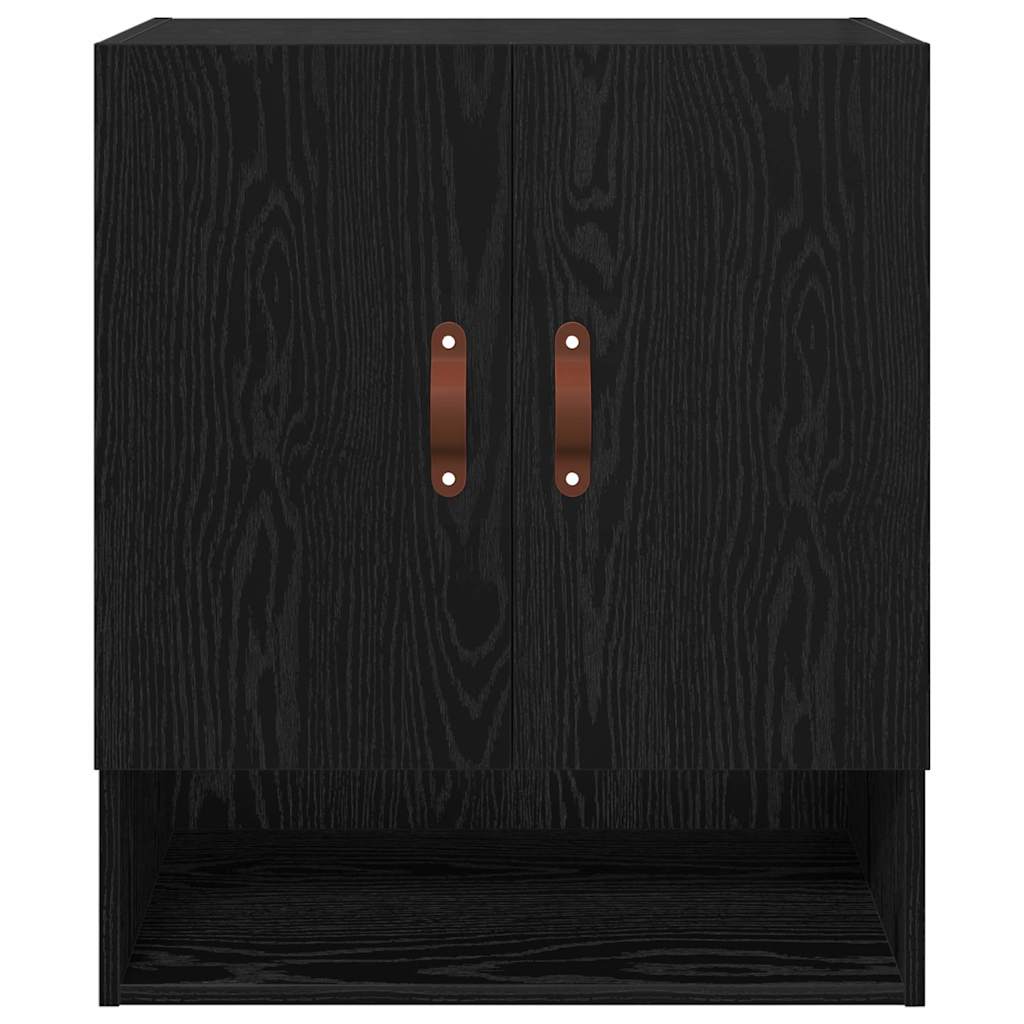 Meuble mural 60 x 31 x 70 cm Bois d'ingénierie Chêne noir - XIOS