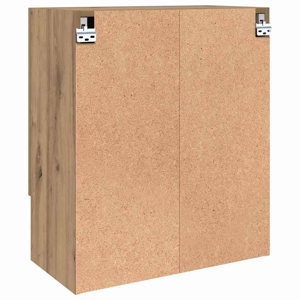 Meuble mural 60 x 31 x 70 cm Bois d'ingénierie chêne artisanal
