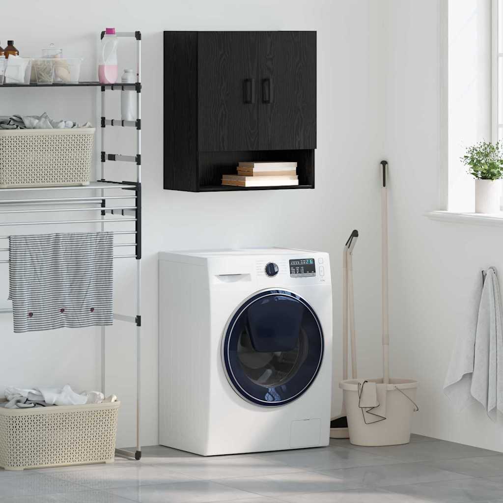 Meuble mural Chêne noir 60 x 31 x 70 cm Bois d'ingénierie - XIOS