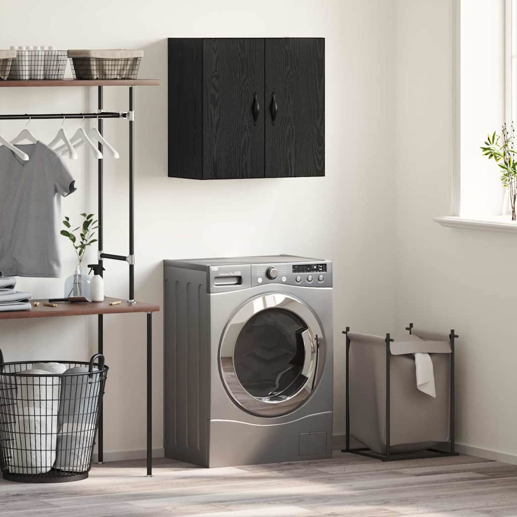 Meuble mural Chêne noir 60 x 31 x 60 cm Bois d'ingénierie - XIOS