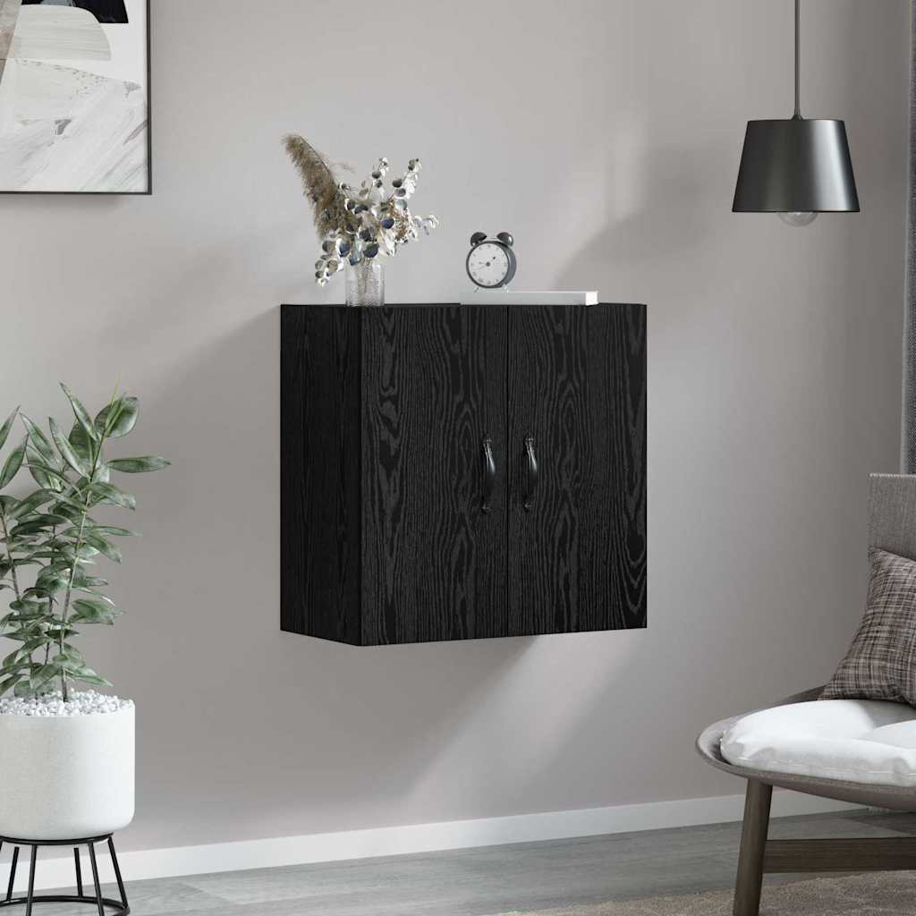 Meuble mural Chêne noir 60 x 31 x 60 cm Bois d'ingénierie - XIOS