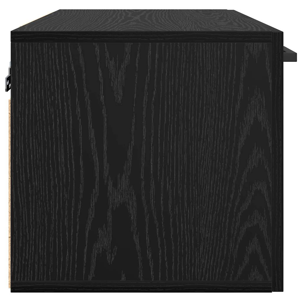 Meuble mural Chêne noir 60 x 36.5 x 35 cm Bois d'ingénierie - XIOS