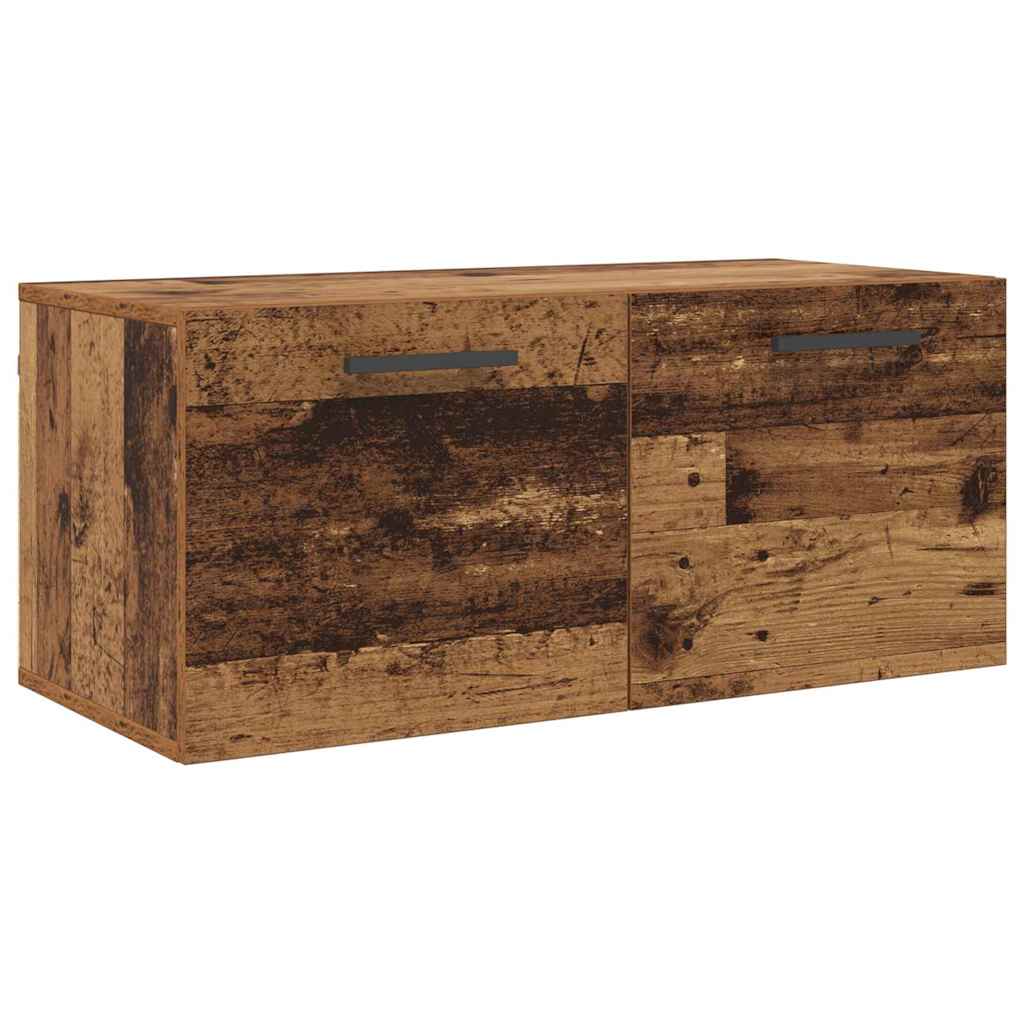 Meuble mural Bois ancien 80 x 36.5 x 35 cm Bois d'ingénierie - XIOS