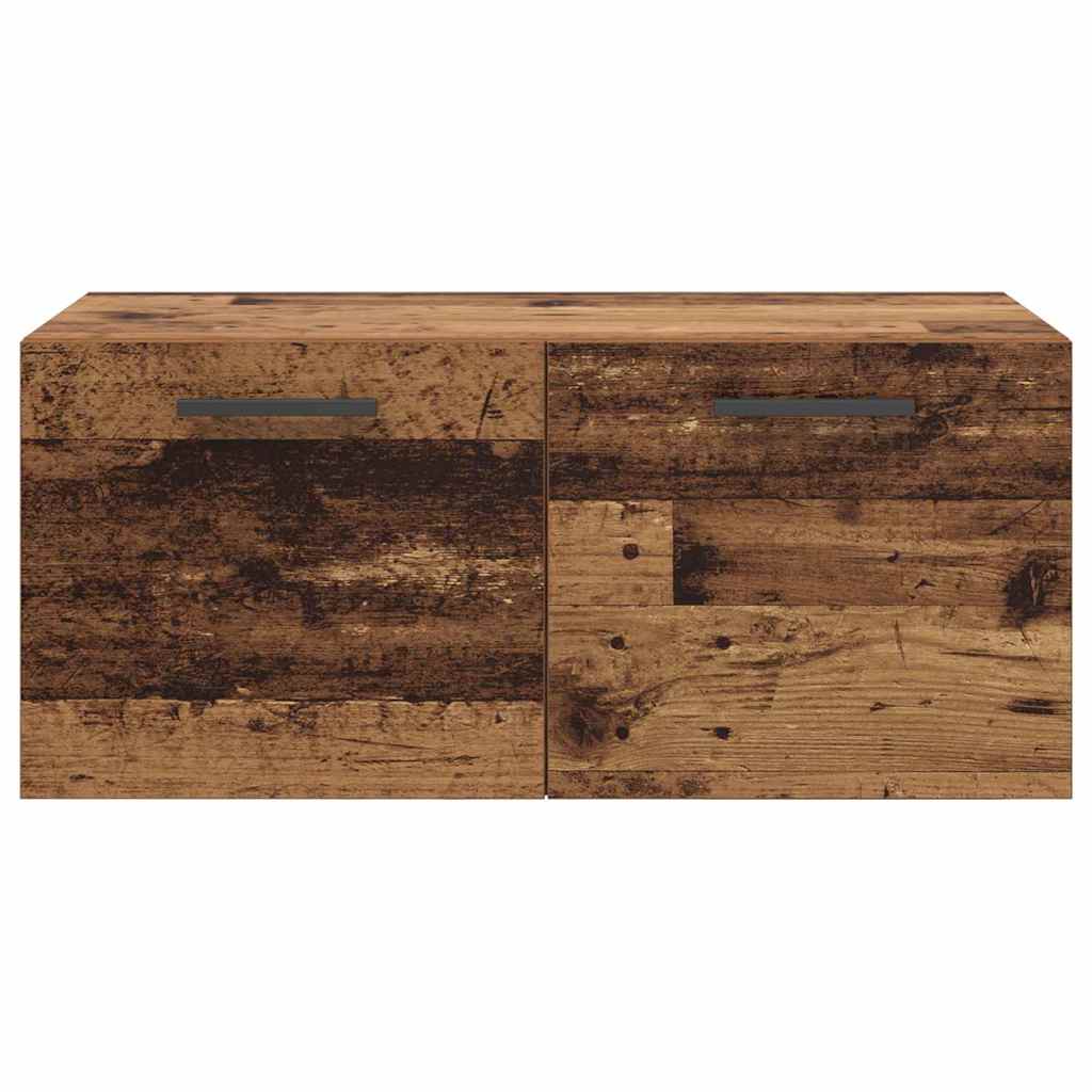 Meuble mural Bois ancien 80 x 36.5 x 35 cm Bois d'ingénierie - XIOS