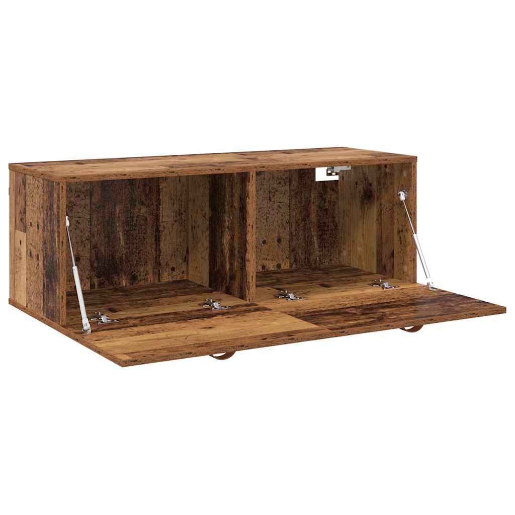 Armoire Murale 100 x 36,5 x 35 cm Bois d'ingénierie Bois ancien - XIOS