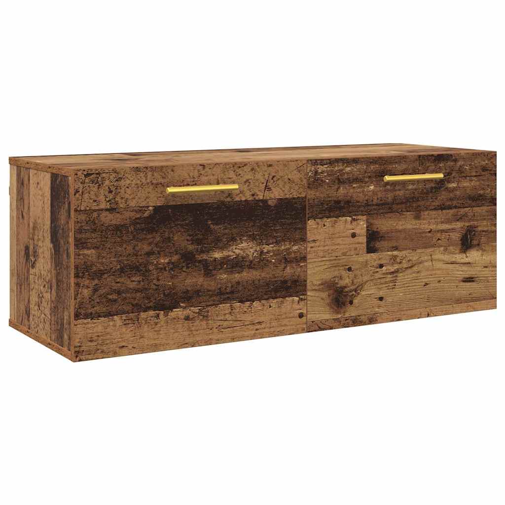 Meuble mural Bois ancien 100 x 36.5 x 35 cm Bois d'ingénierie - XIOS