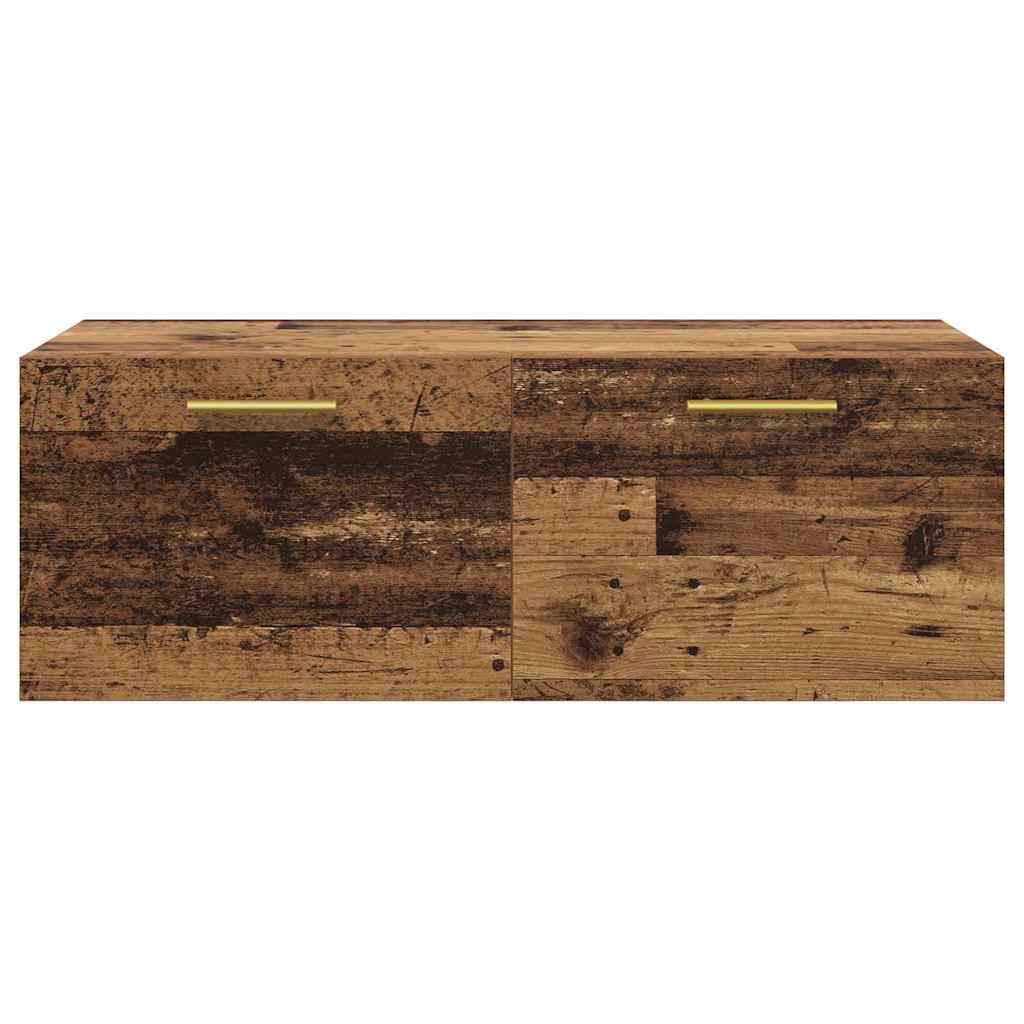 Meuble mural Bois ancien 100 x 36.5 x 35 cm Bois d'ingénierie - XIOS