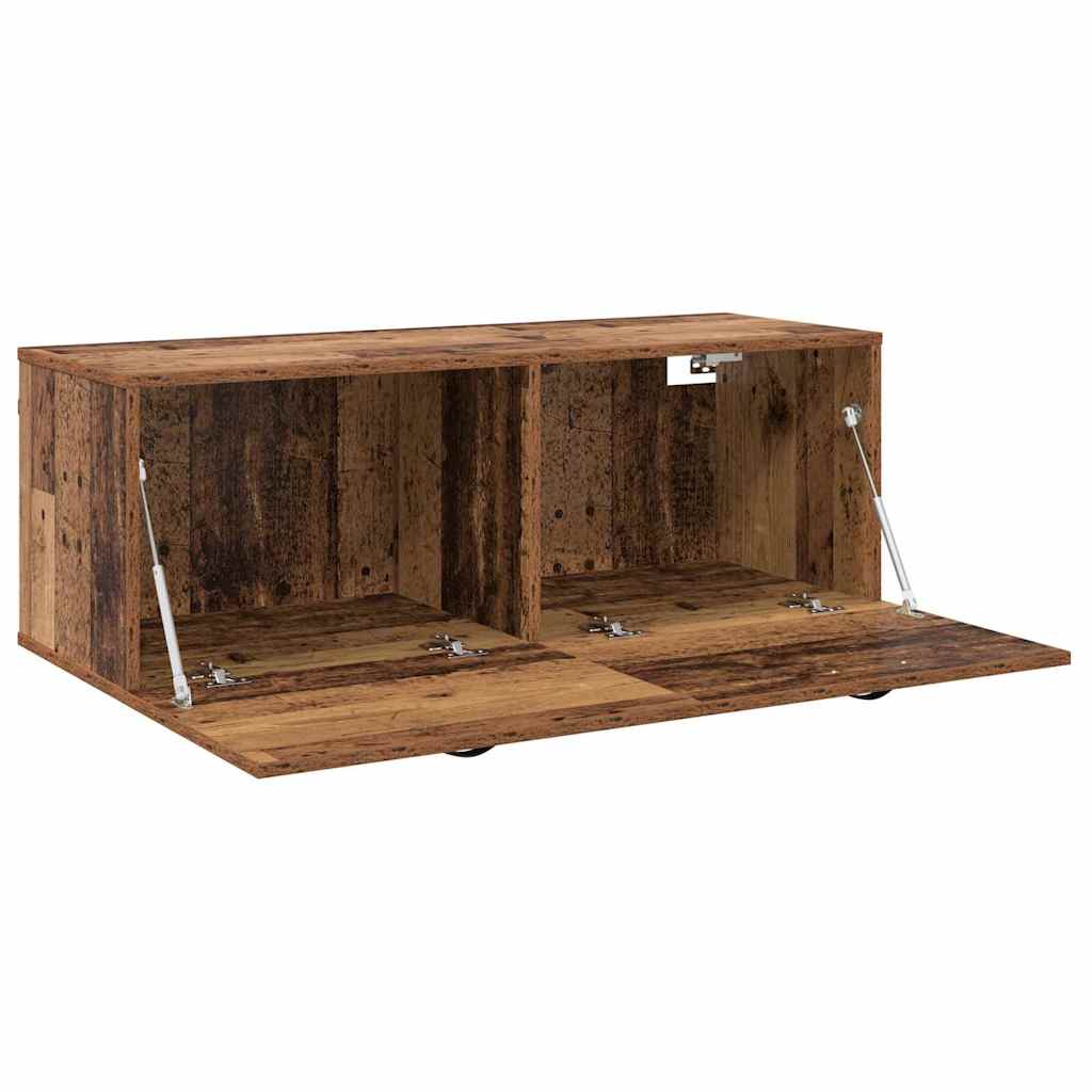 Meuble mural Vieux bois 100 x 36.5 x 35 cm Bois d'ingénierie - XIOS