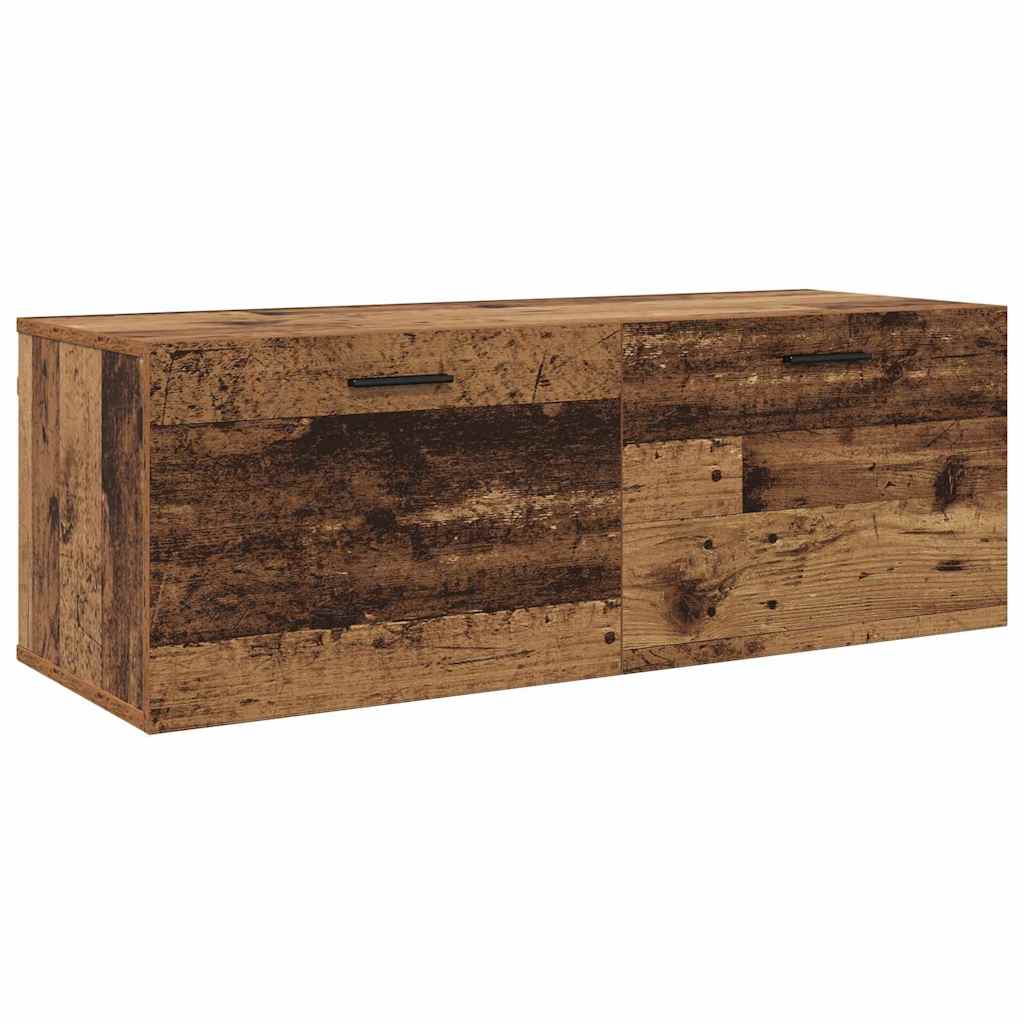 Meuble mural Bois ancien 100 x 36.5 x 35 cm Bois d'ingénierie - XIOS